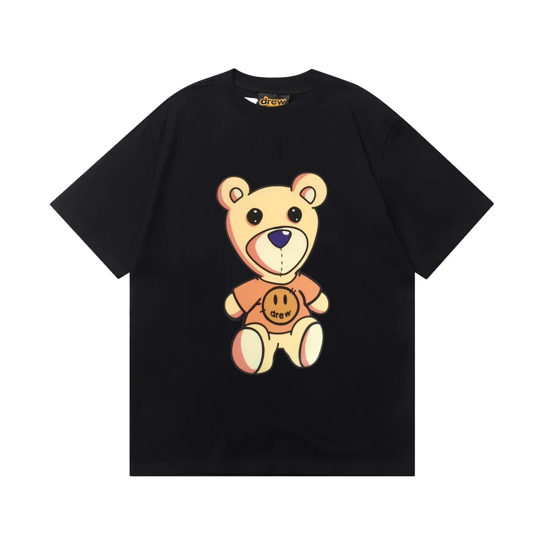 D 032 9 2023SS Same Style drew T g , ！ Quality！！ ， Quality！！ ， ！！ ， ， ， ， ， 。 Sizes：S M L XL ：Black White Royal Blue Red Brown White Orange